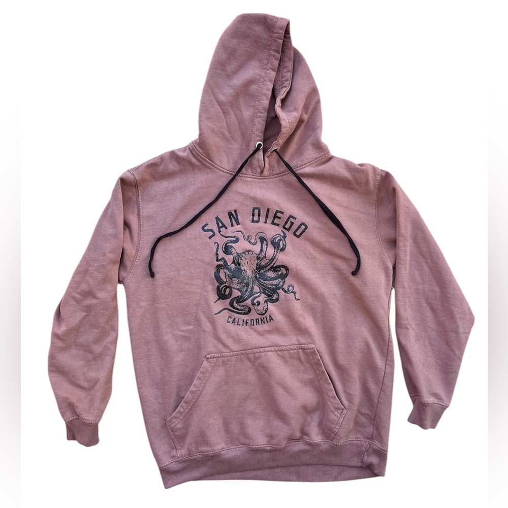 San Diego California Kraken Hoodie Sweatshirt Adult Size Medium Pullover